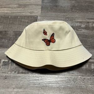 Butterfly bucket hat